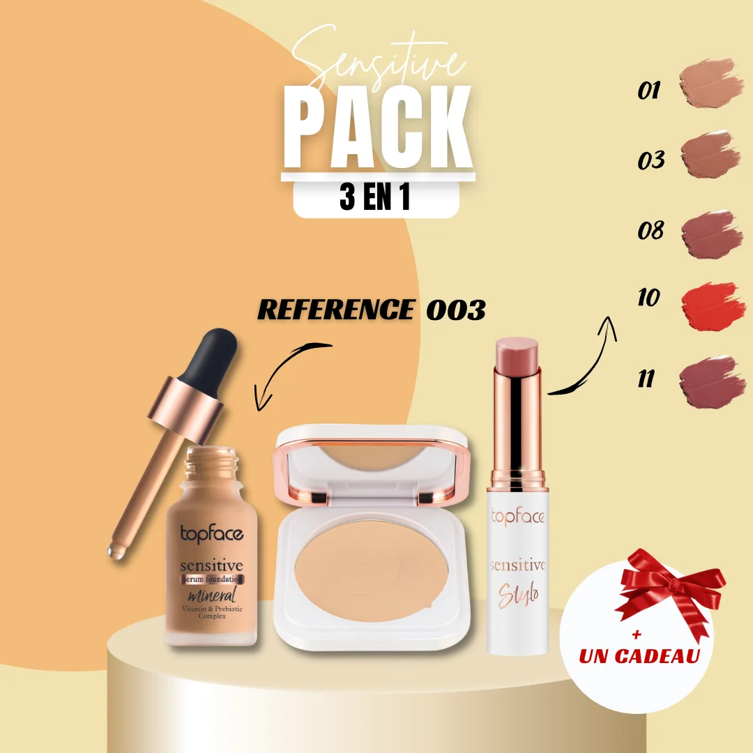 Pack Sensitive 3en1 03 Offre Spéciale UCANbe Tunisie